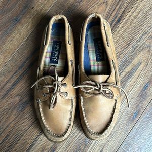 Sperry Top-Sider Women’s Boat Shoe color:Sahara size 7